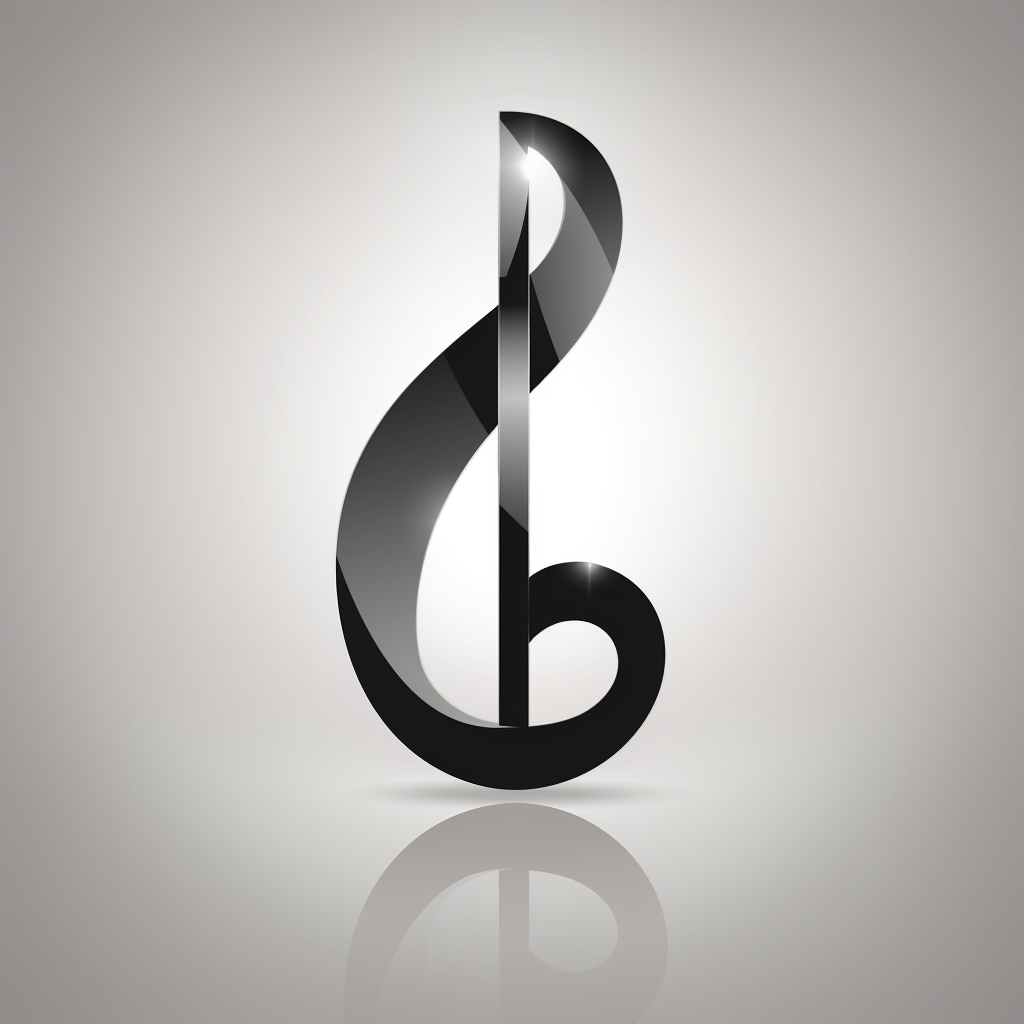 Create logo for 'Vizion Music' with futuristic design.