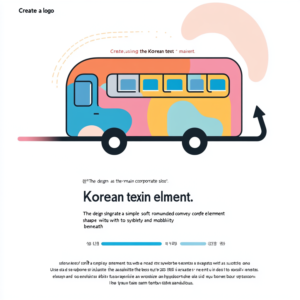 Create logo with Korean text '쉼카' in soft, rounded design.