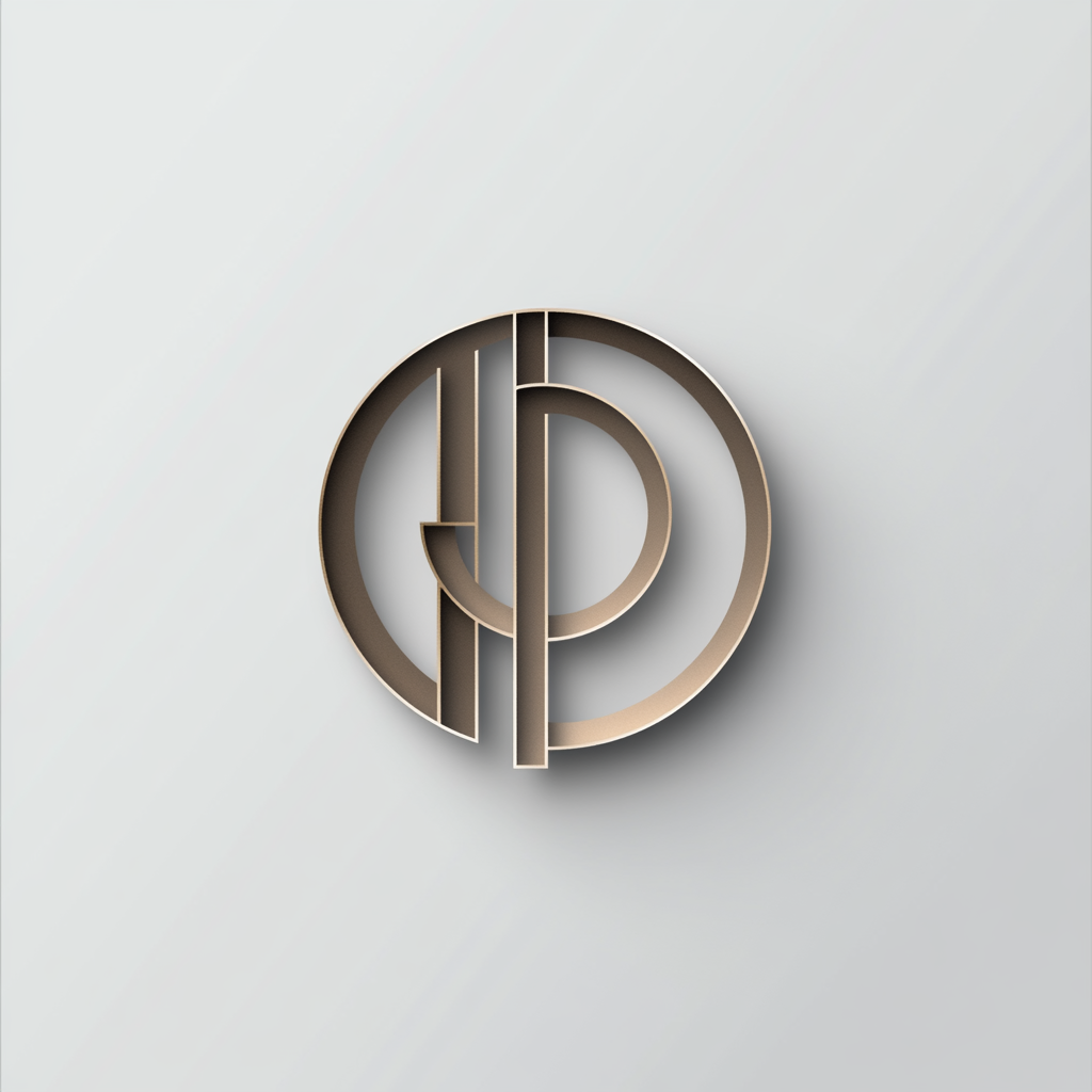 Create sleek, professional logo for interior design company.