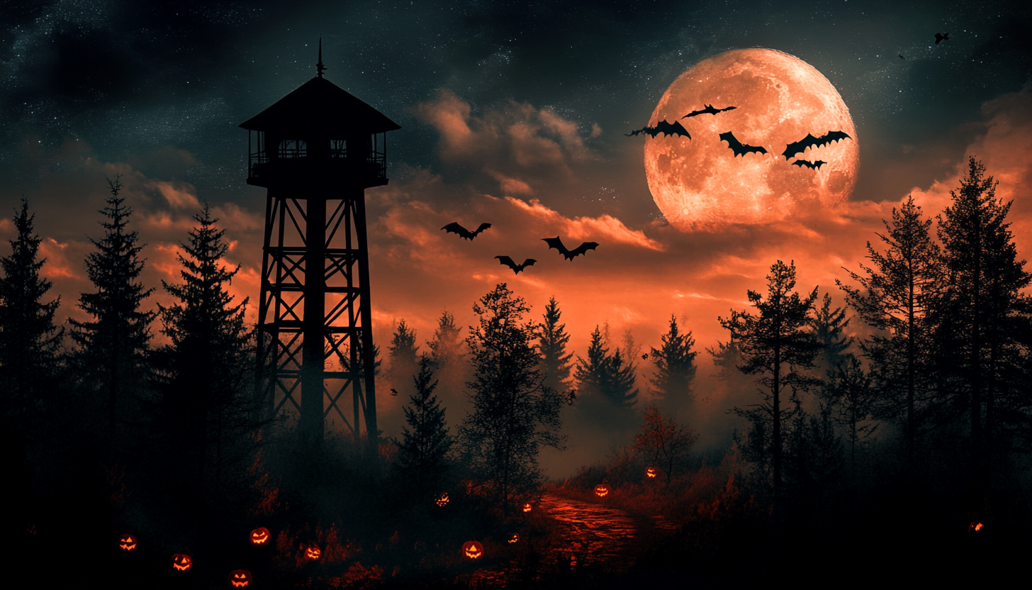 Firewatch Watchtower in Spooky Forest