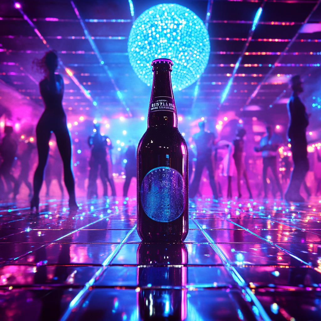 Dancing Under Disco Lights: Beer Promotion