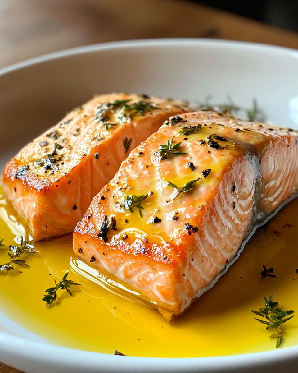 Delicious Honey Glazed Salmon in a Bowl