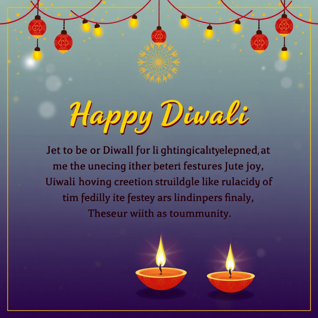 Diwali Celebration: Joy, Light, Togetherness, Family, Traditions