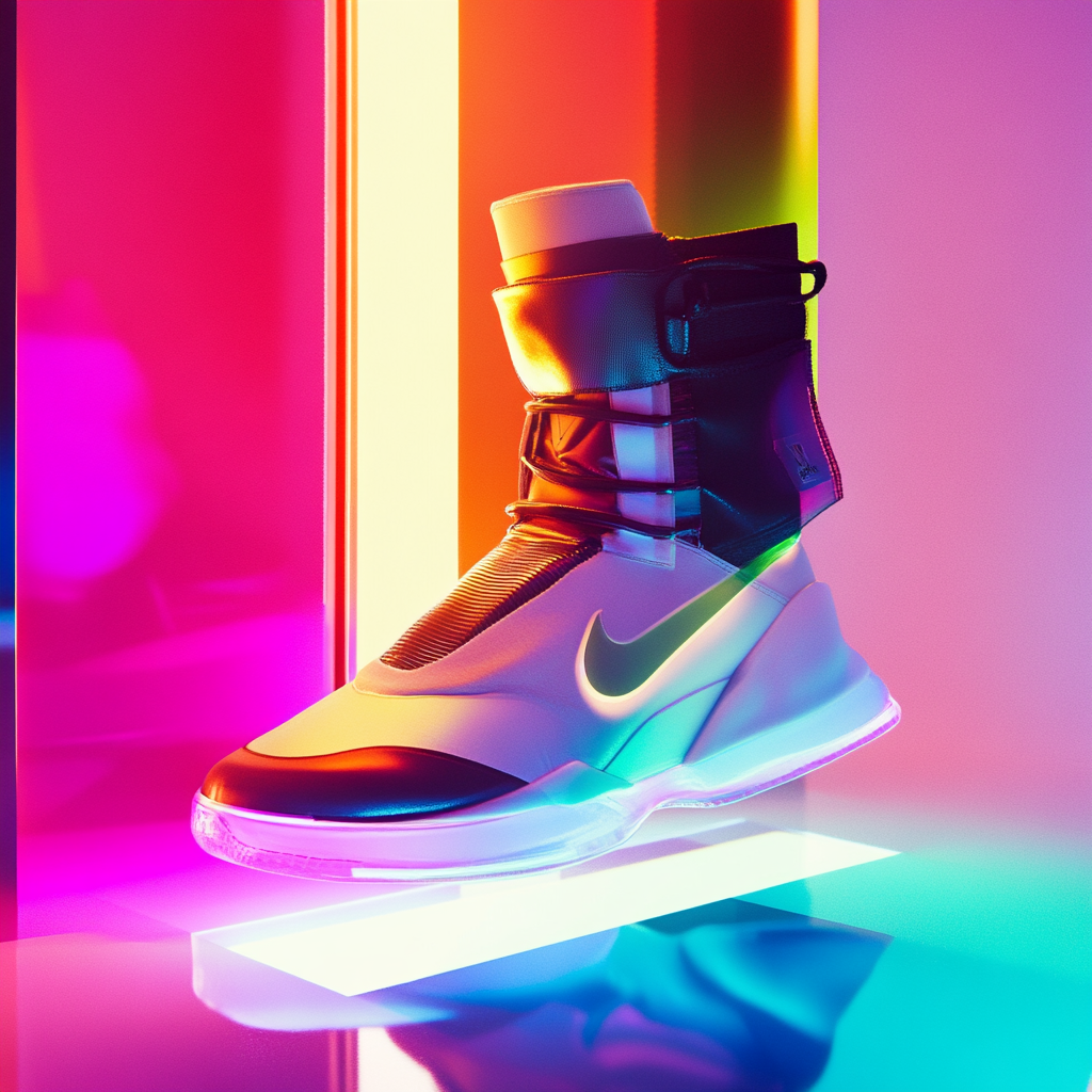 Electronics Meet Fashion in Futuristic Nike Shoes