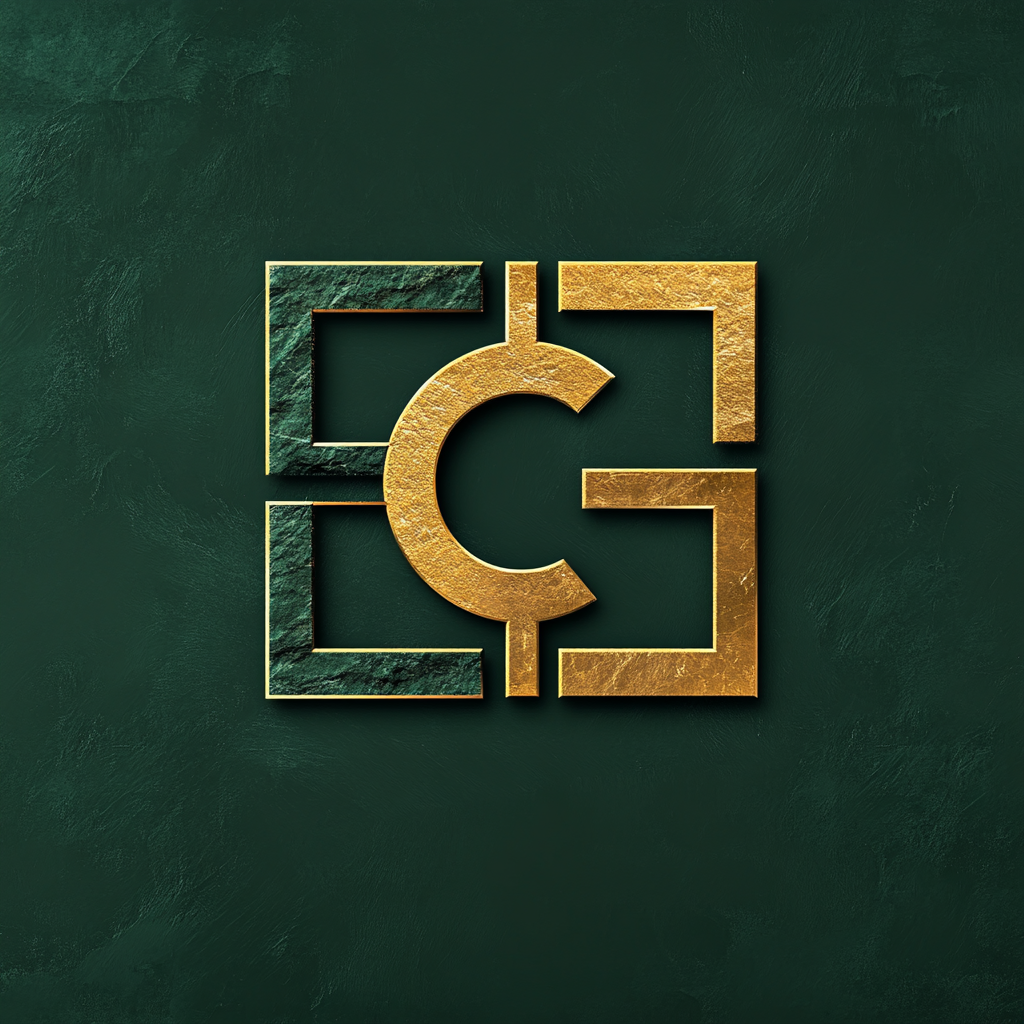 Elite Constructors logo: EC letters with hardscaping textures. Strong, refined.