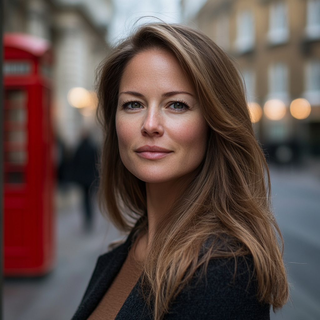 Emily Carter, 43-year-old CMO, in London portrait