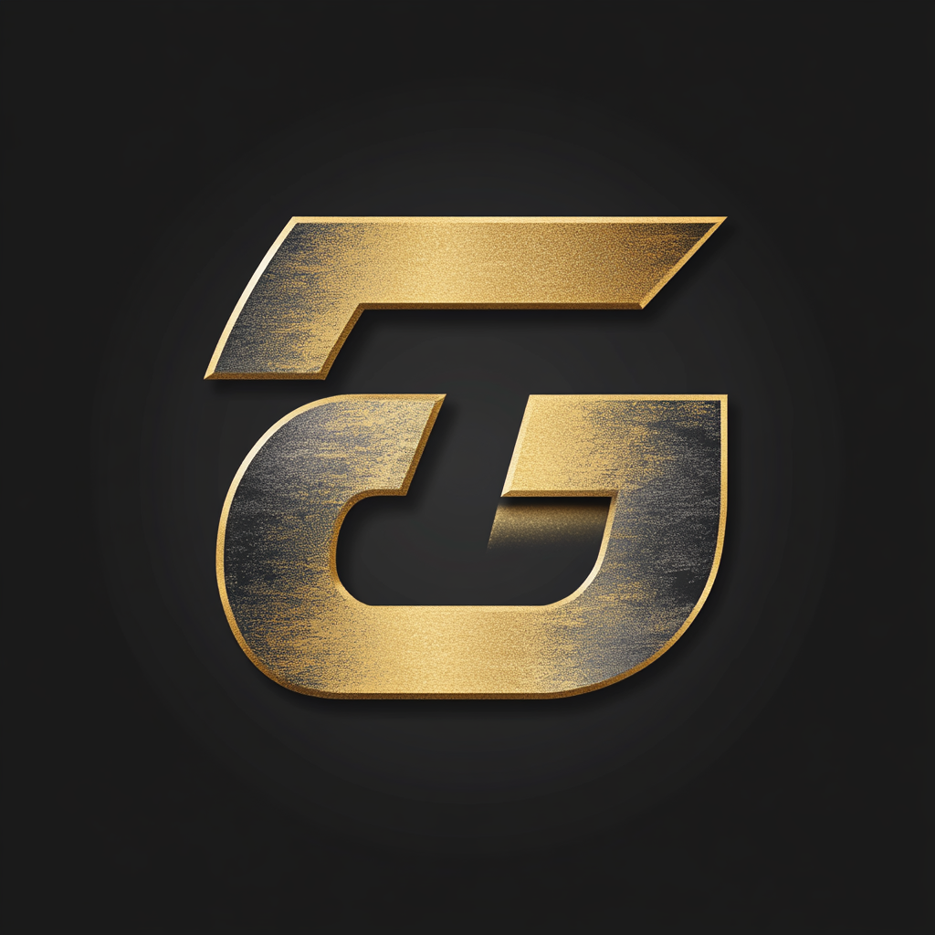 Emporio Gold logo with realistic E and G.