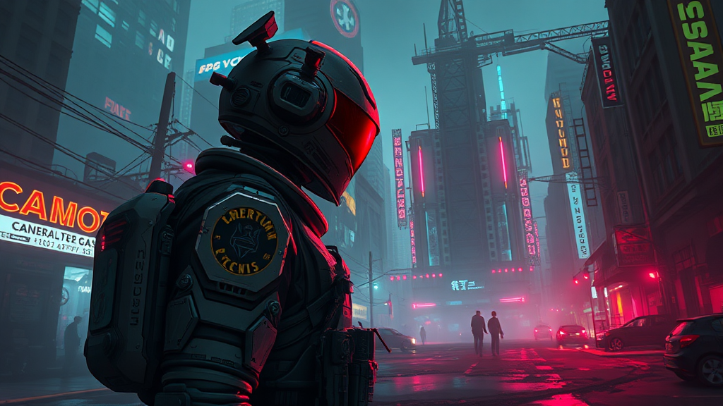 Exploring Cyberpunk World in Aftermath Game