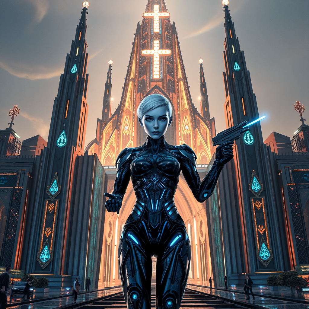 Exploring the Futuristic Nexus Cathedral