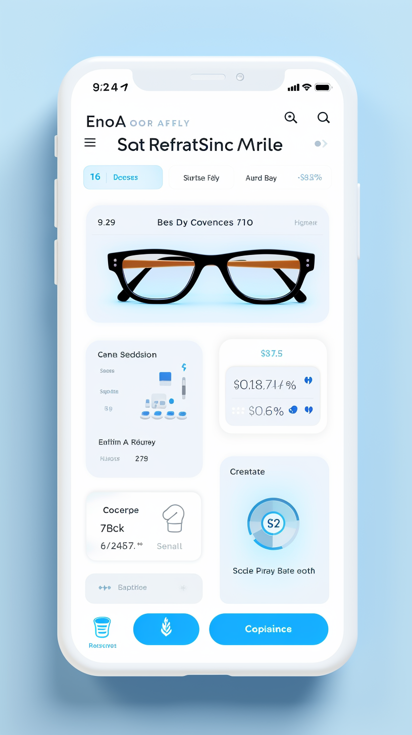 Eye Care Shopping App Design