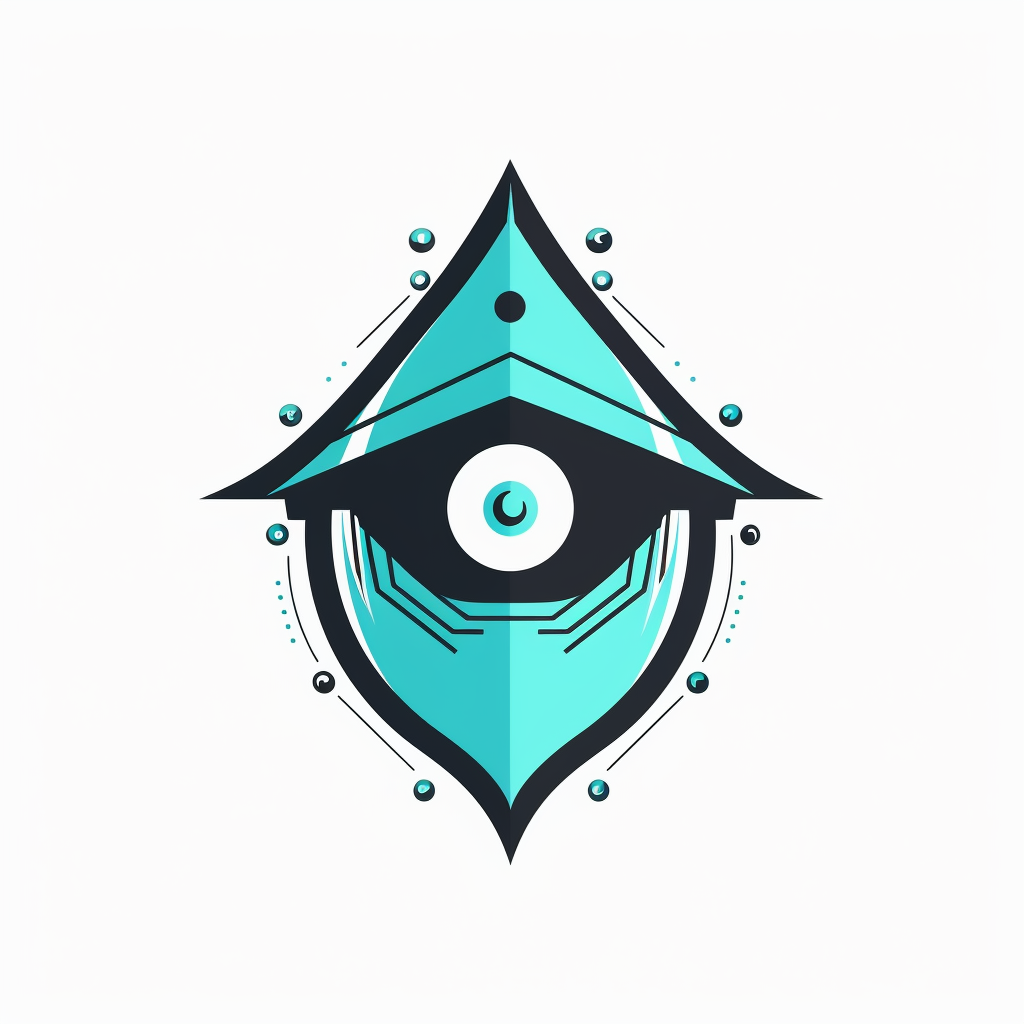 Eye and Shield Logo for Cybersecurity Training Startup