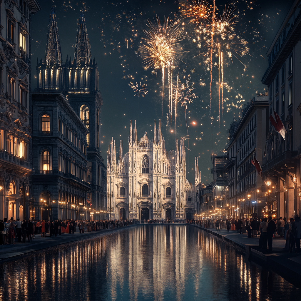 Fascinating photographic portrayal of Milan in 2024.