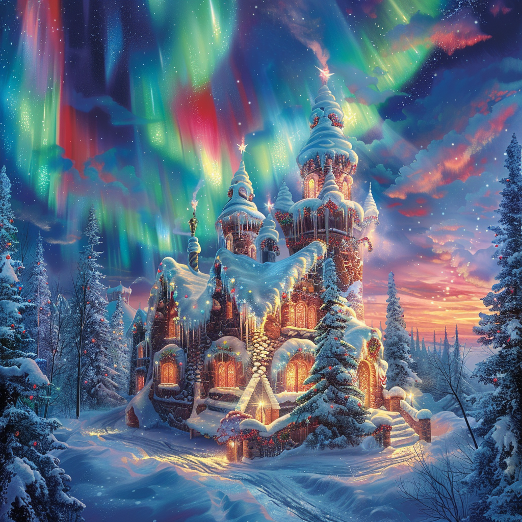 Father Christmas' Magical Arctic Workshop: A Winter Tale