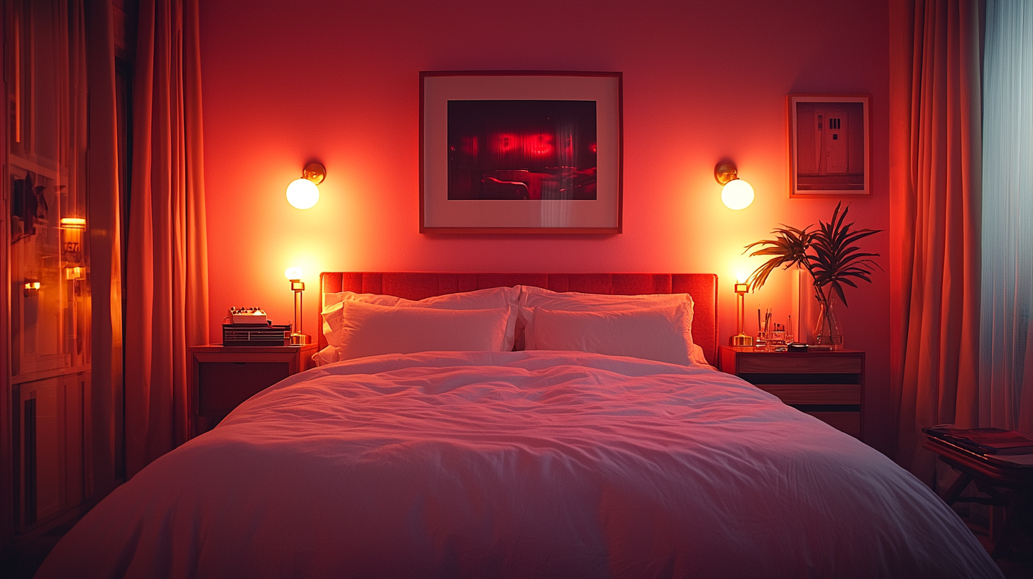 Fotografía de una habitación ecléctica con decoración vintage.