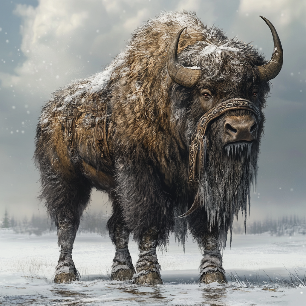 Furry Horsebison: The Half Bison, Half Horse Beast