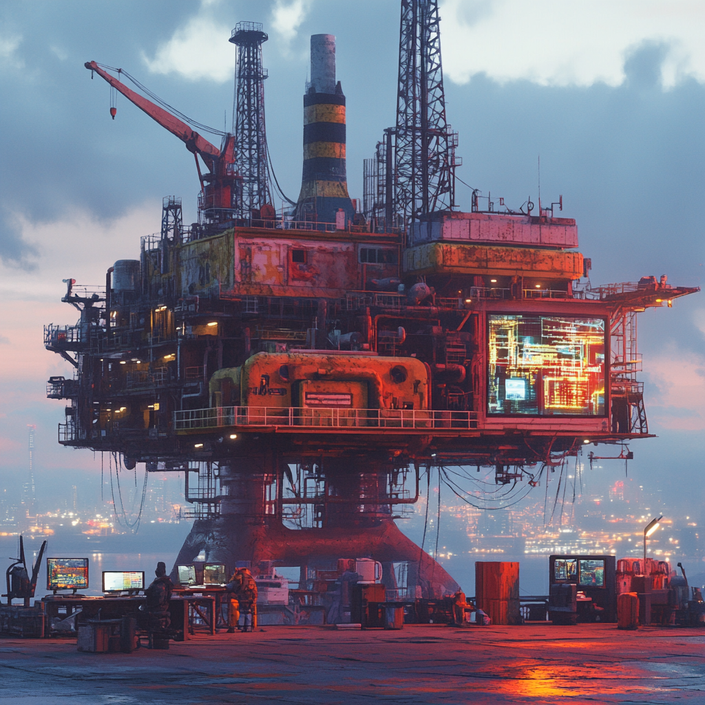 Game Devs Transform Rusty Oil Rig into Studio