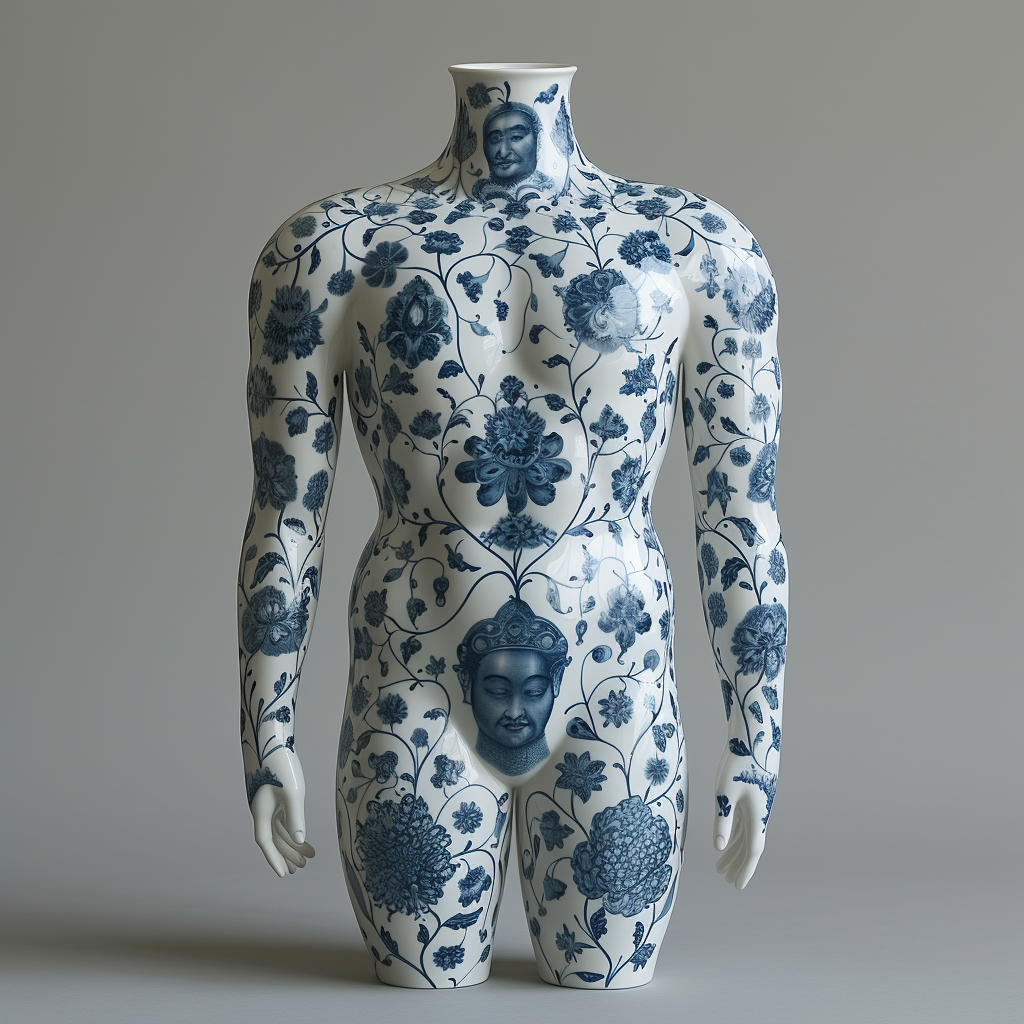 Porcelain Person Full Body Photo