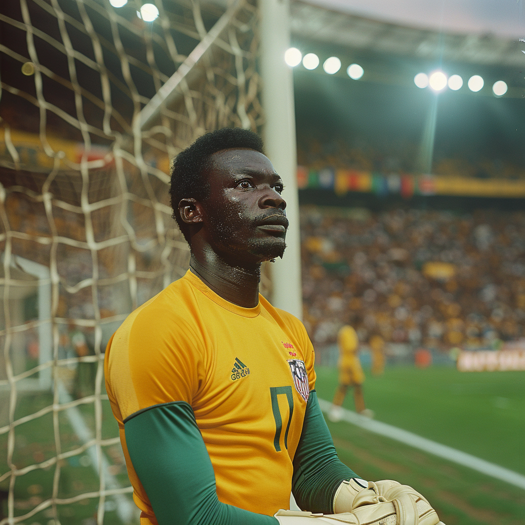 Goalkeeper Efe Odita ready in Fiorentina uniform.