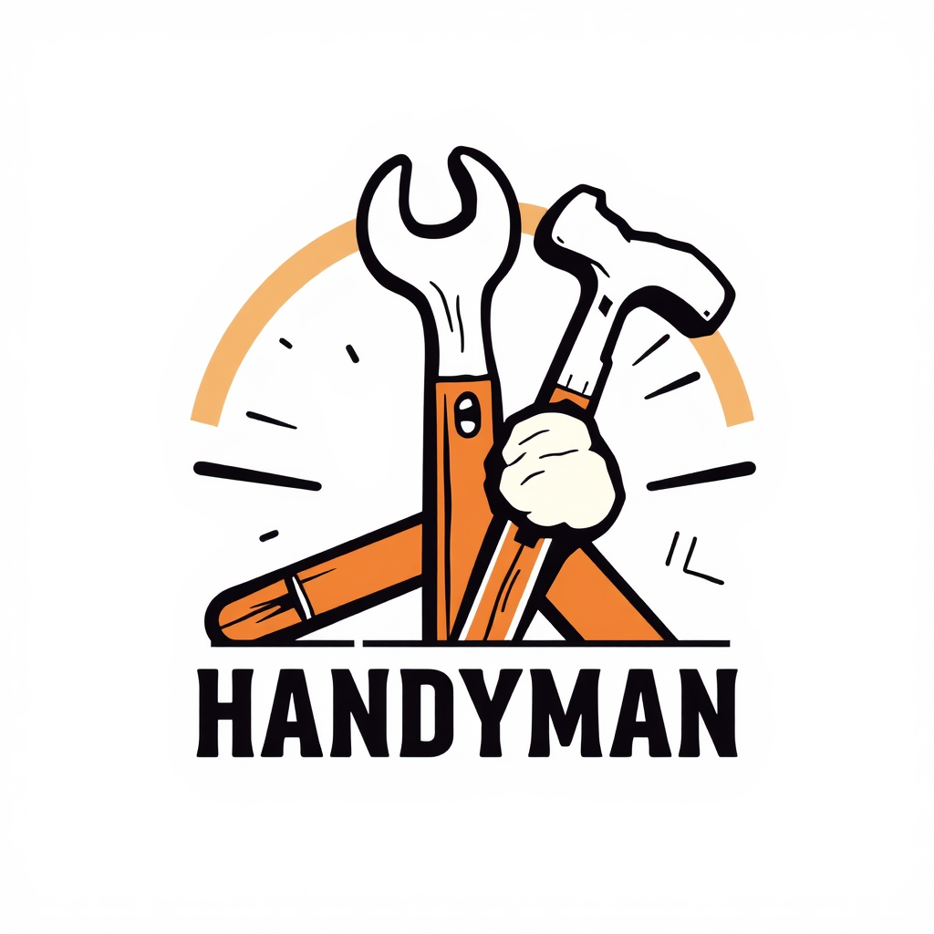 Handyman Logo Design Tools Sample AI Image