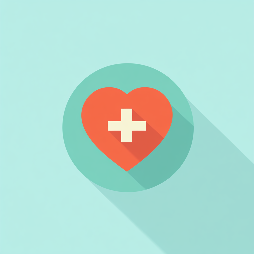 Health Symbol: Simple, Trustworthy Icon for Digital Interfaces