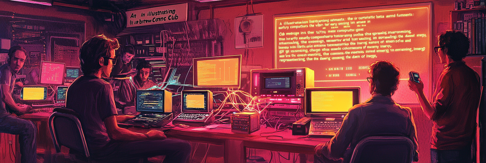 Homebrew club in garage transforms into futuristic network