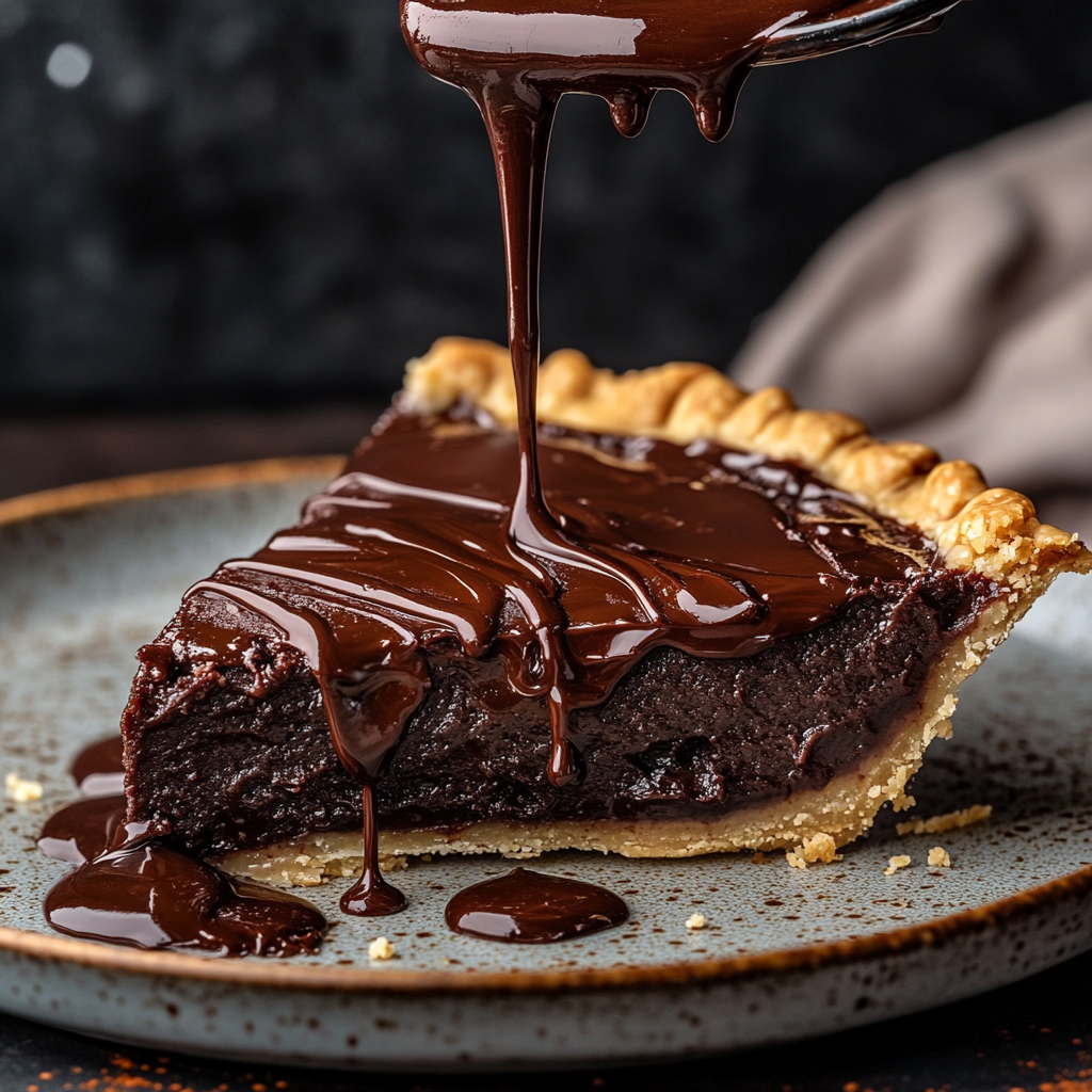 Hot Fudge Pie: Rich Chocolate Slice Recipe