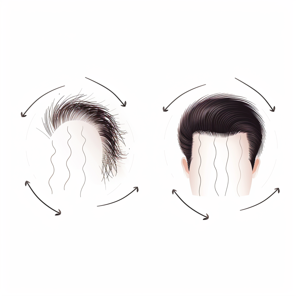 How Hair Grows and Gets Thicker Over Time.