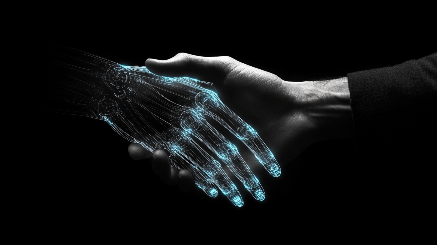 Human-Robot Handshake Collaboration in Futuristic HR Concept