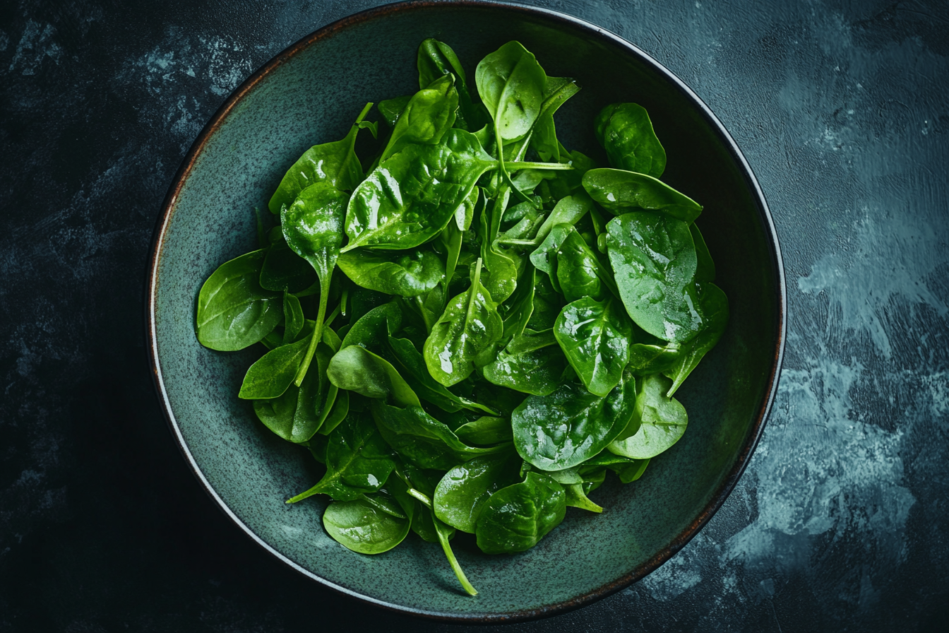 Indulgent top-down shot of TikTok Green Goddess Salad.