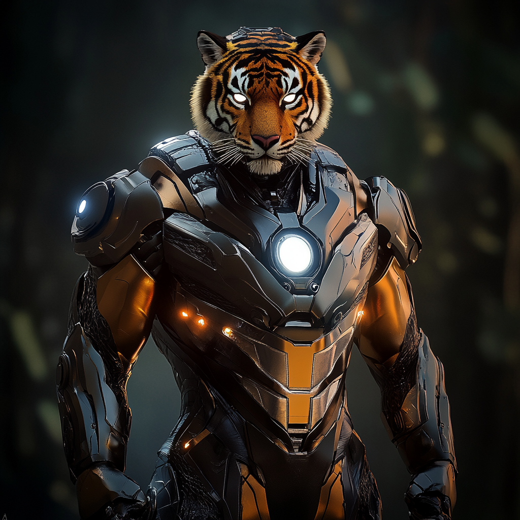 Iron Man Tiger: High-Tech Fusion Battle Ready