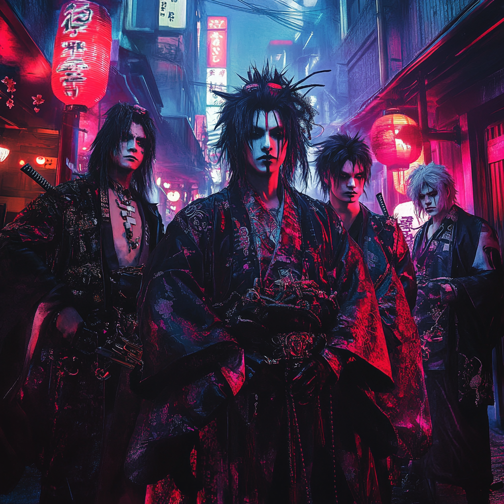 Visual Kei Band in Gritty Japanese Bar District