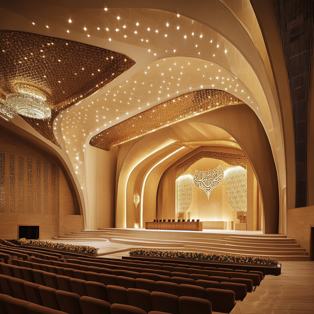 Jeddah Awards Ceremony Venue with Hijazi Architectural Elements