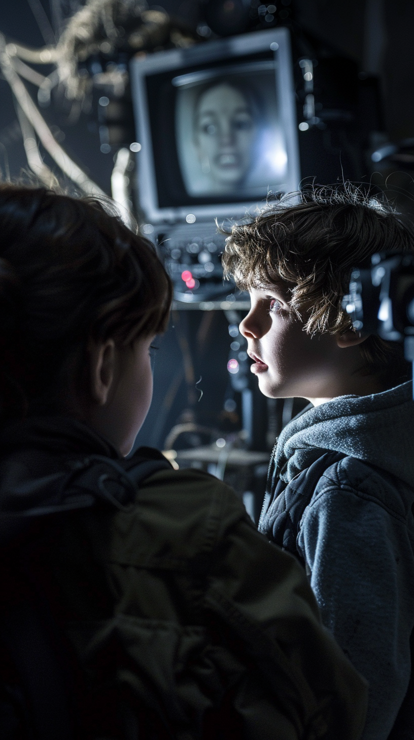 Jennifer Kent directs Noah Wiseman in The Babadook.