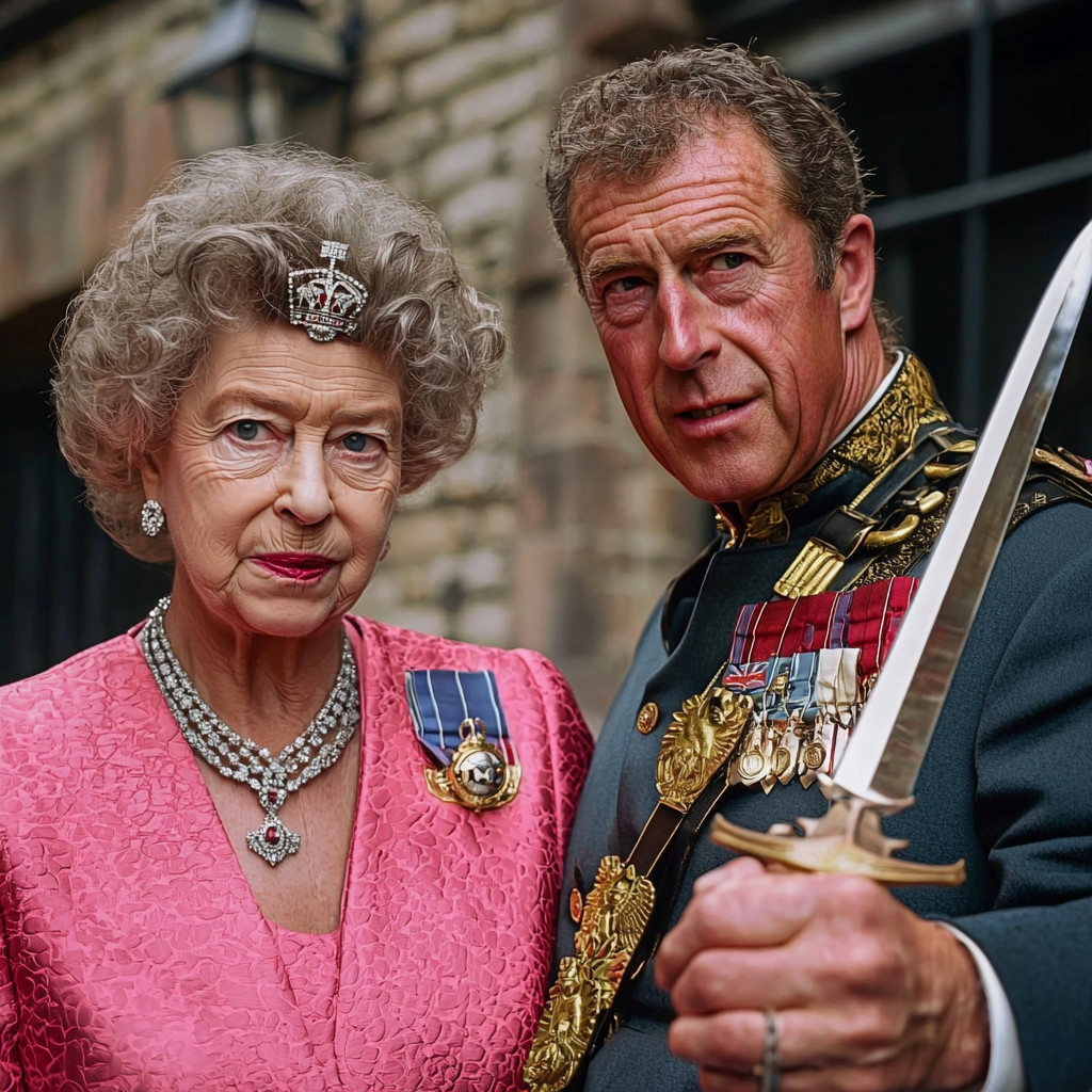 Jeremy Clarkson knights Kurtuesday the BAU warrior