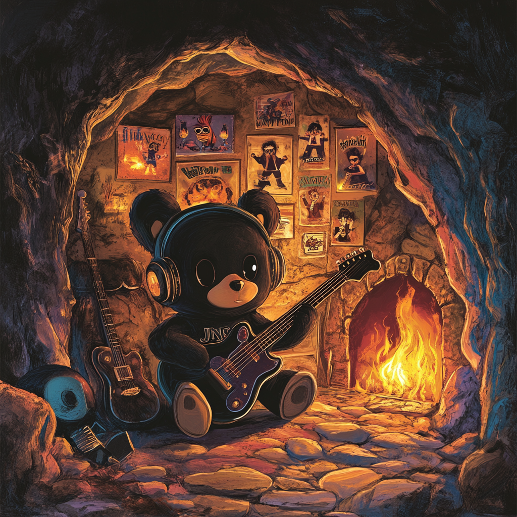 Jonny's Cave: A Rock Star Bear's Dream