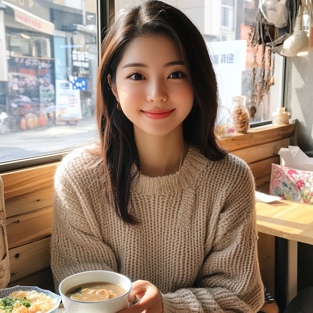 Korean woman in her 20s likes health foods.