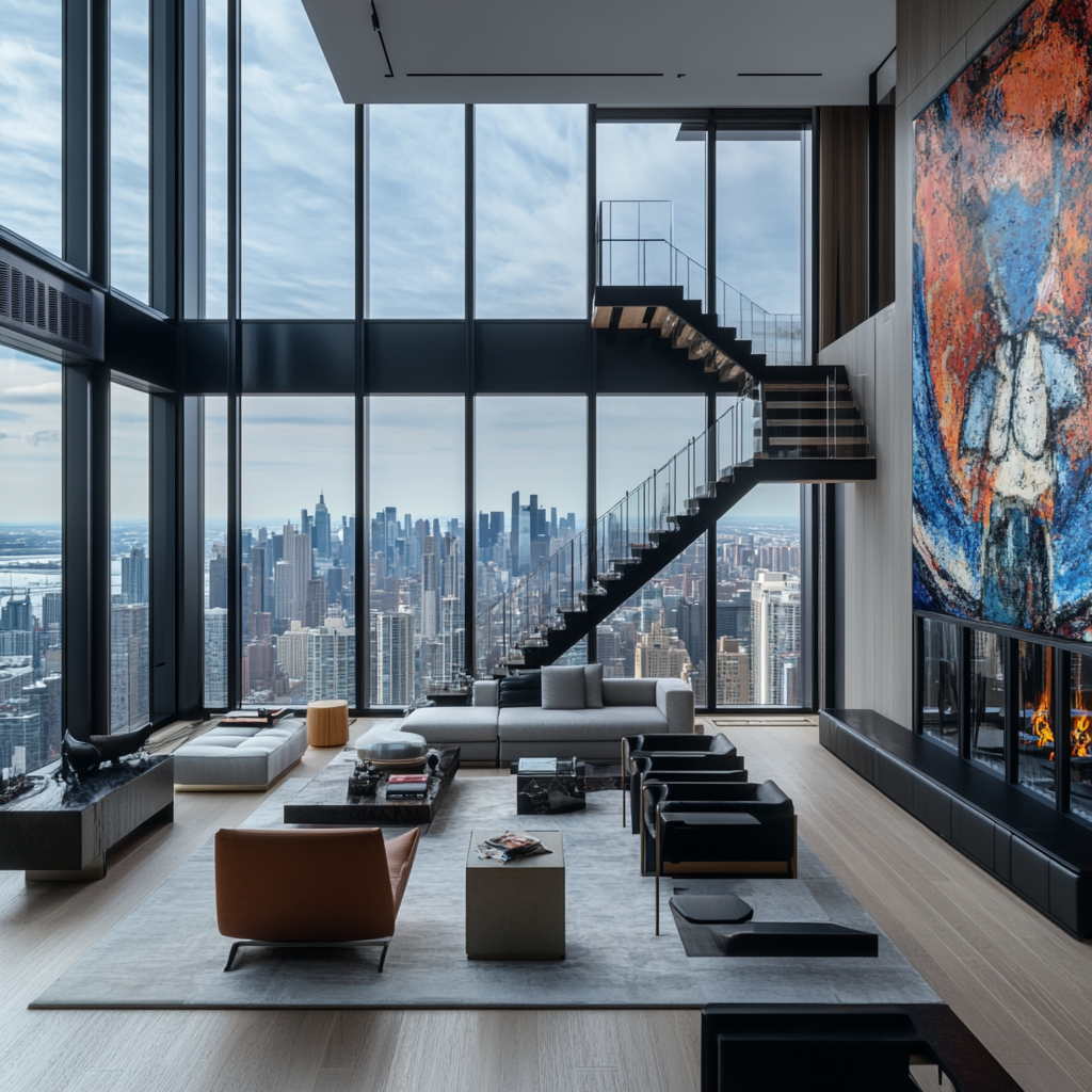 Leo's Stunning Apartment with City View