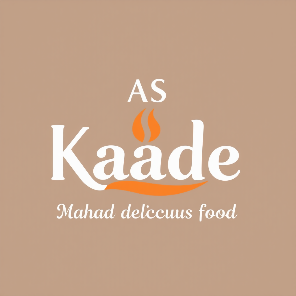 Logo of AS KADE, tasty meals.