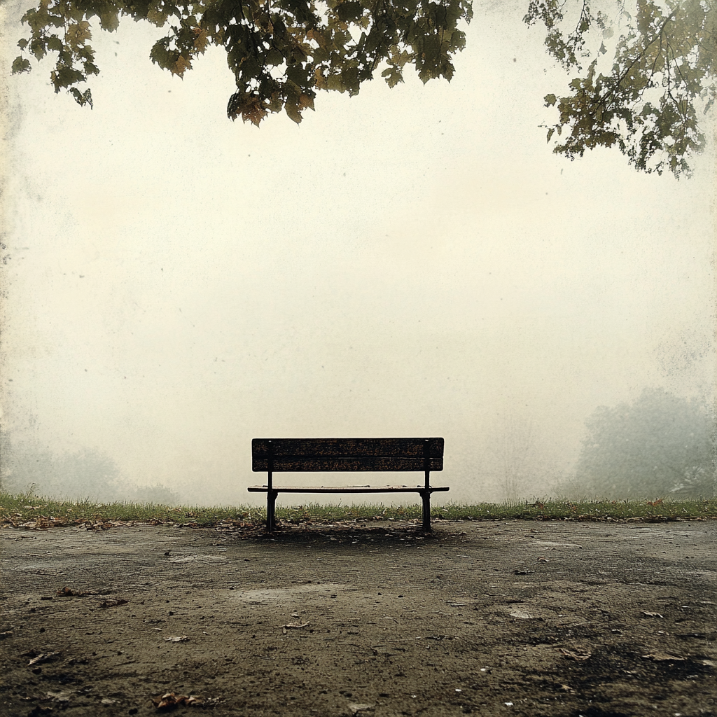 Lonely Space Design: Abandoned Room, Vacant Bench, Solitude