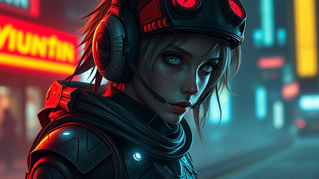 Lucy as Warrior in Cyberpunk Edge Runner