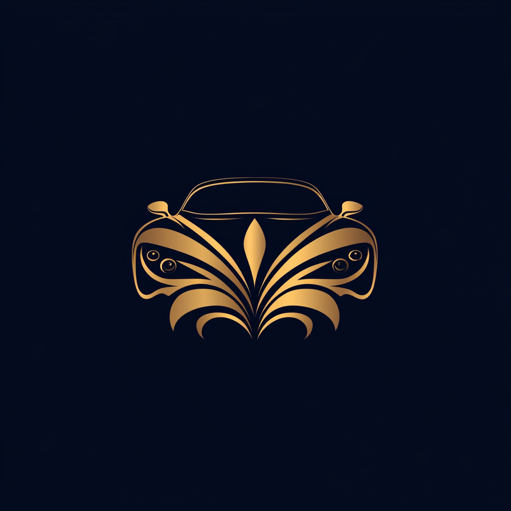 Luxurious, elegant, strong logo for Khalilo Fitch car company