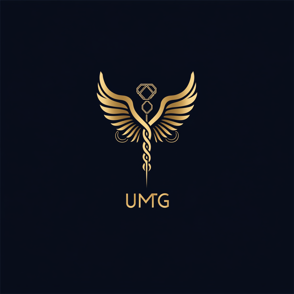 Luxurious and Minimalist Logo Design for UMTG