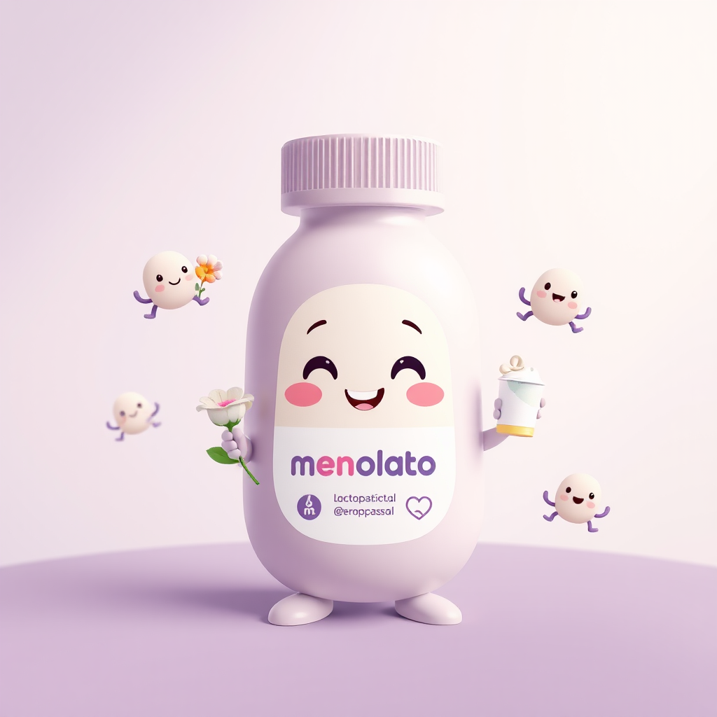 Menolacto: Friendly Probiotic Character for Women