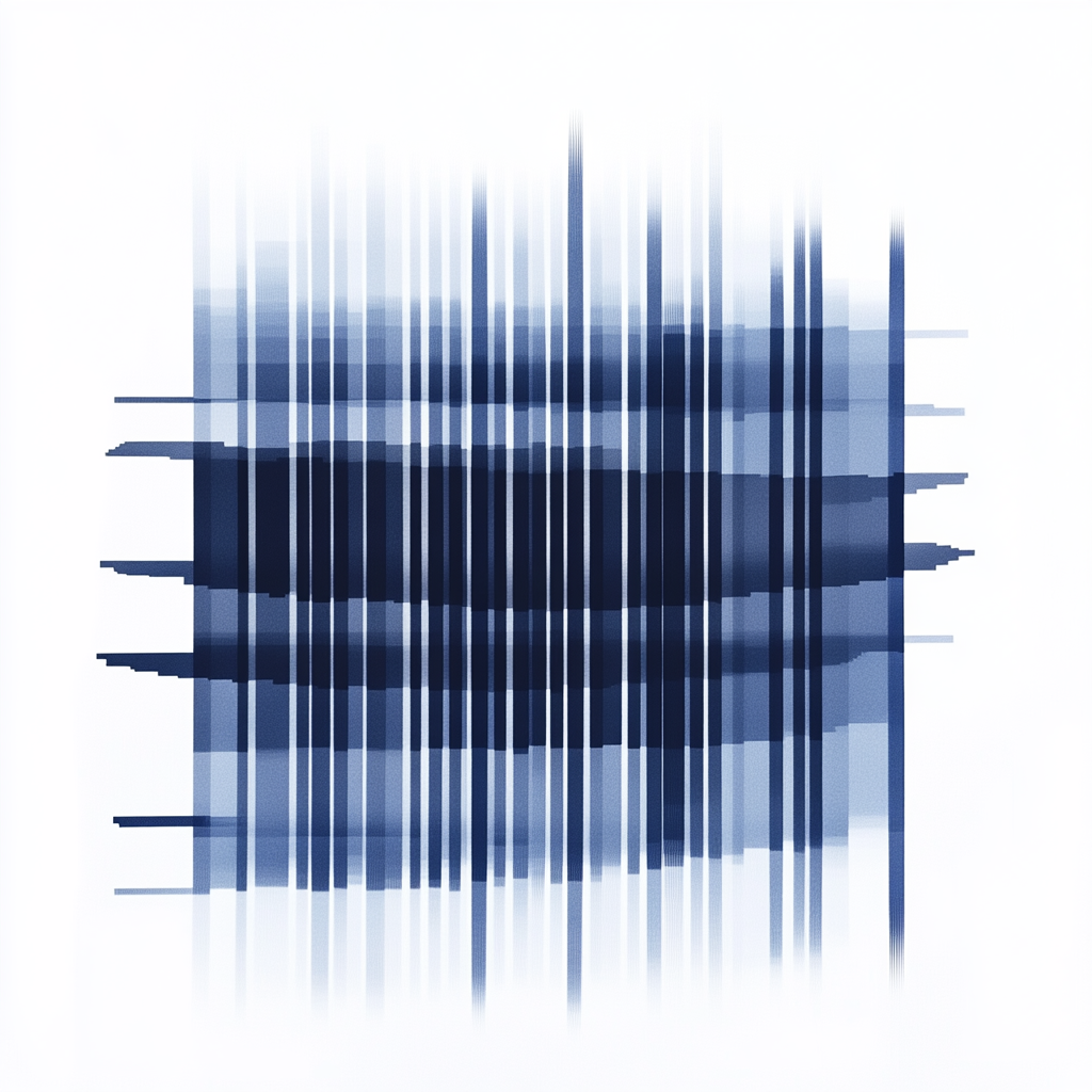 Merging intervals portrayed in diagram with navy blue bars.