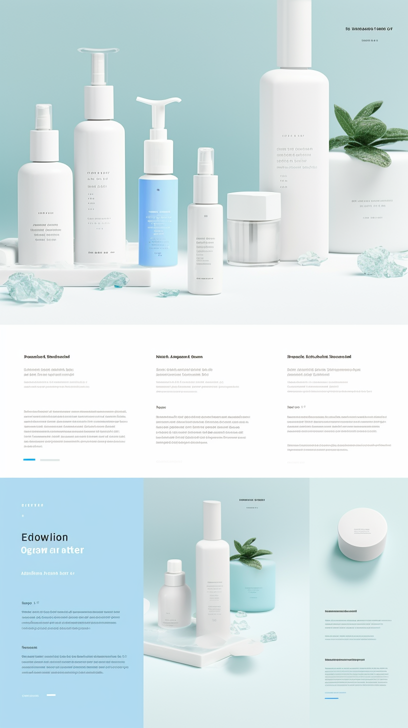 Minimalist Wellness Product Website