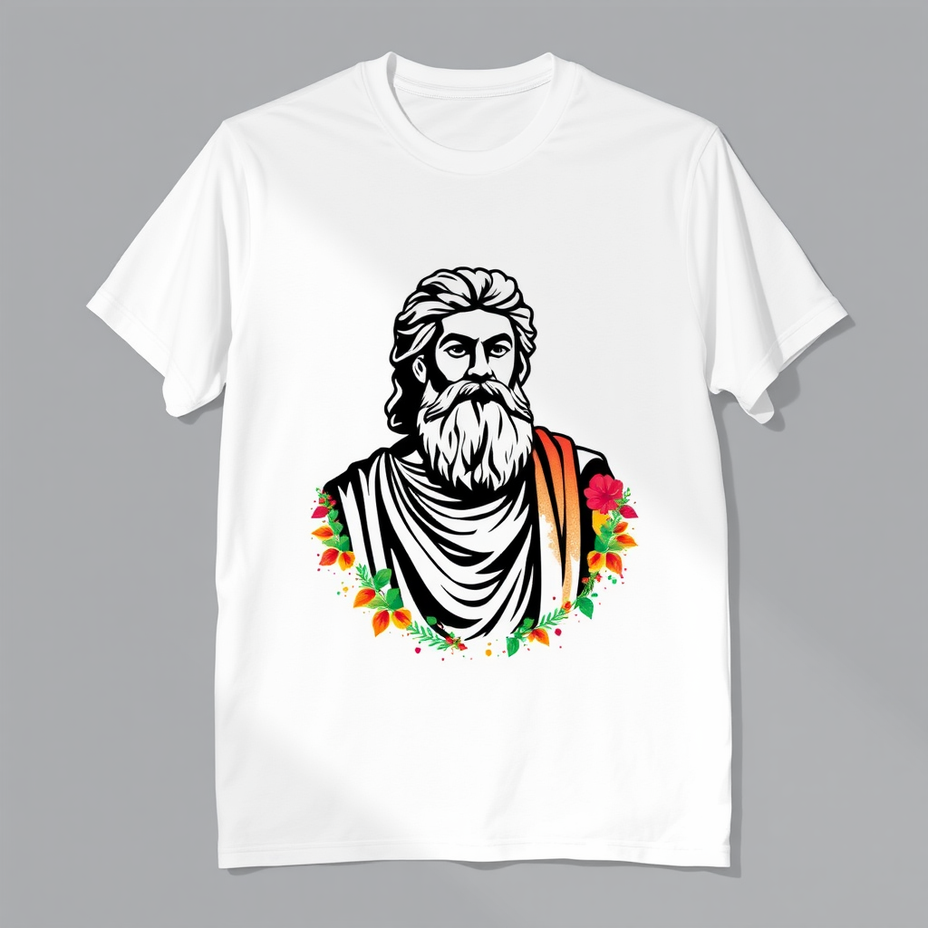 Modern, Artistic T-shirt Design of Cyrus the Great