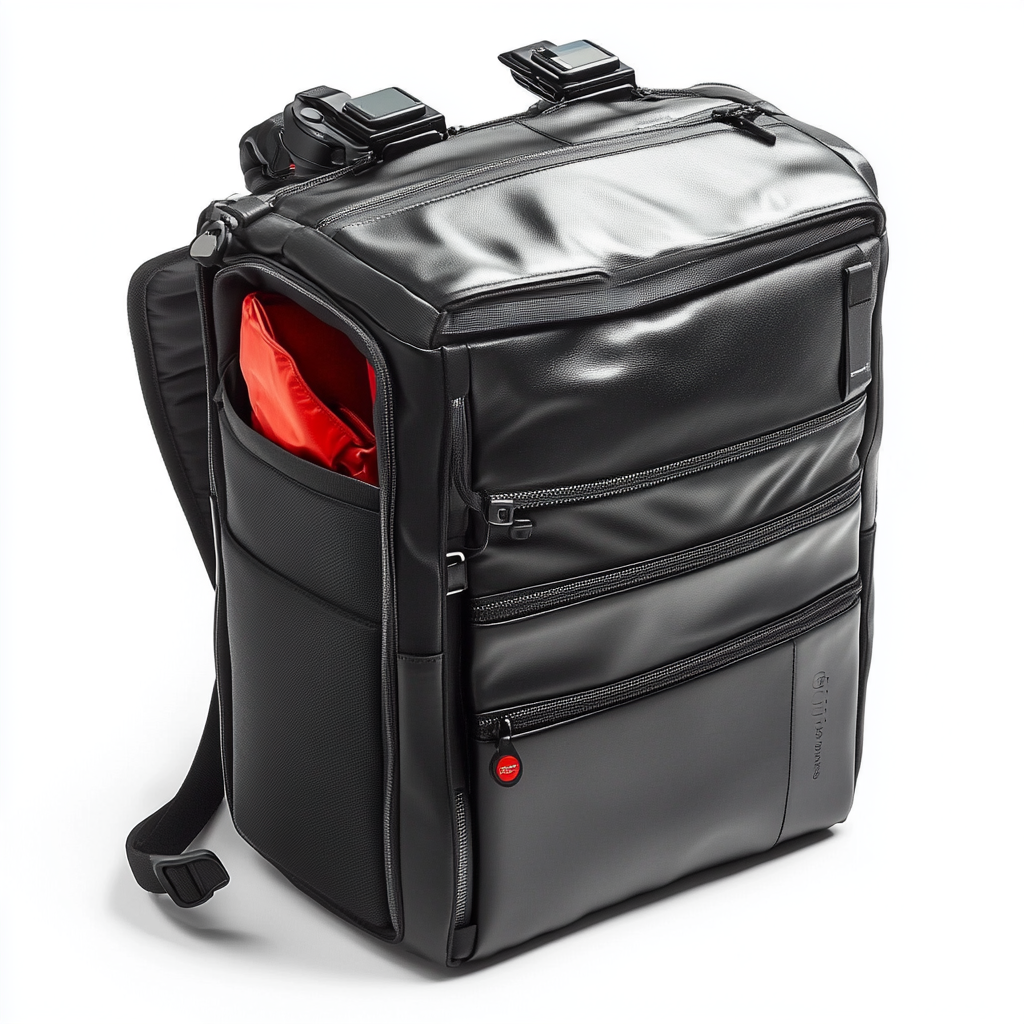 Modern, sleek camera bag for city photographers.