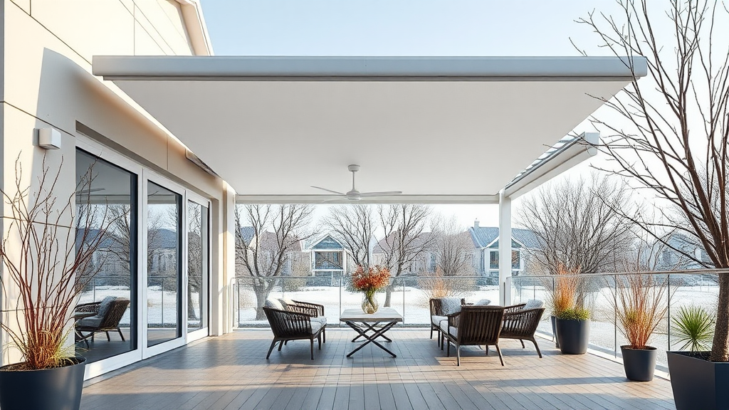 Modern Elegance: Contemporary Open Patio Terrace Sample AI Image