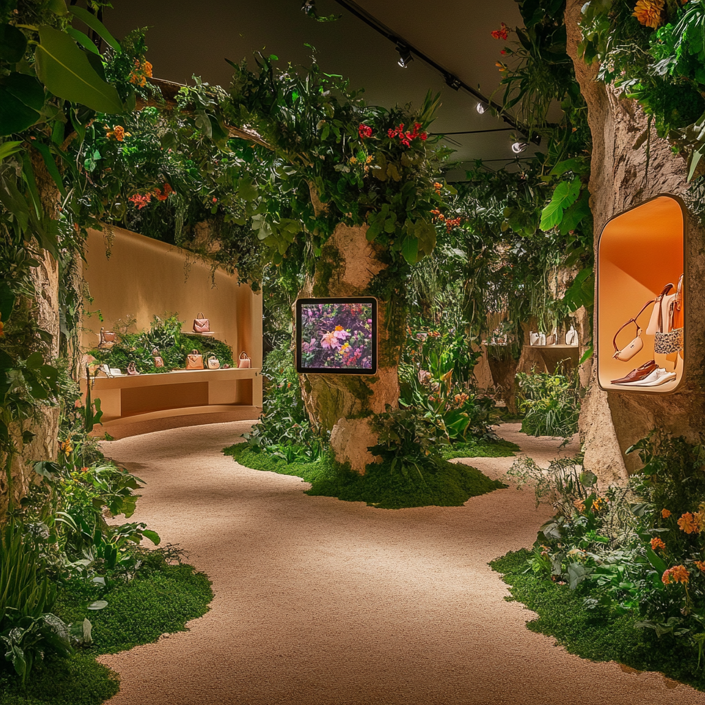 Mystical Garden: Loewe Pop-Up Store