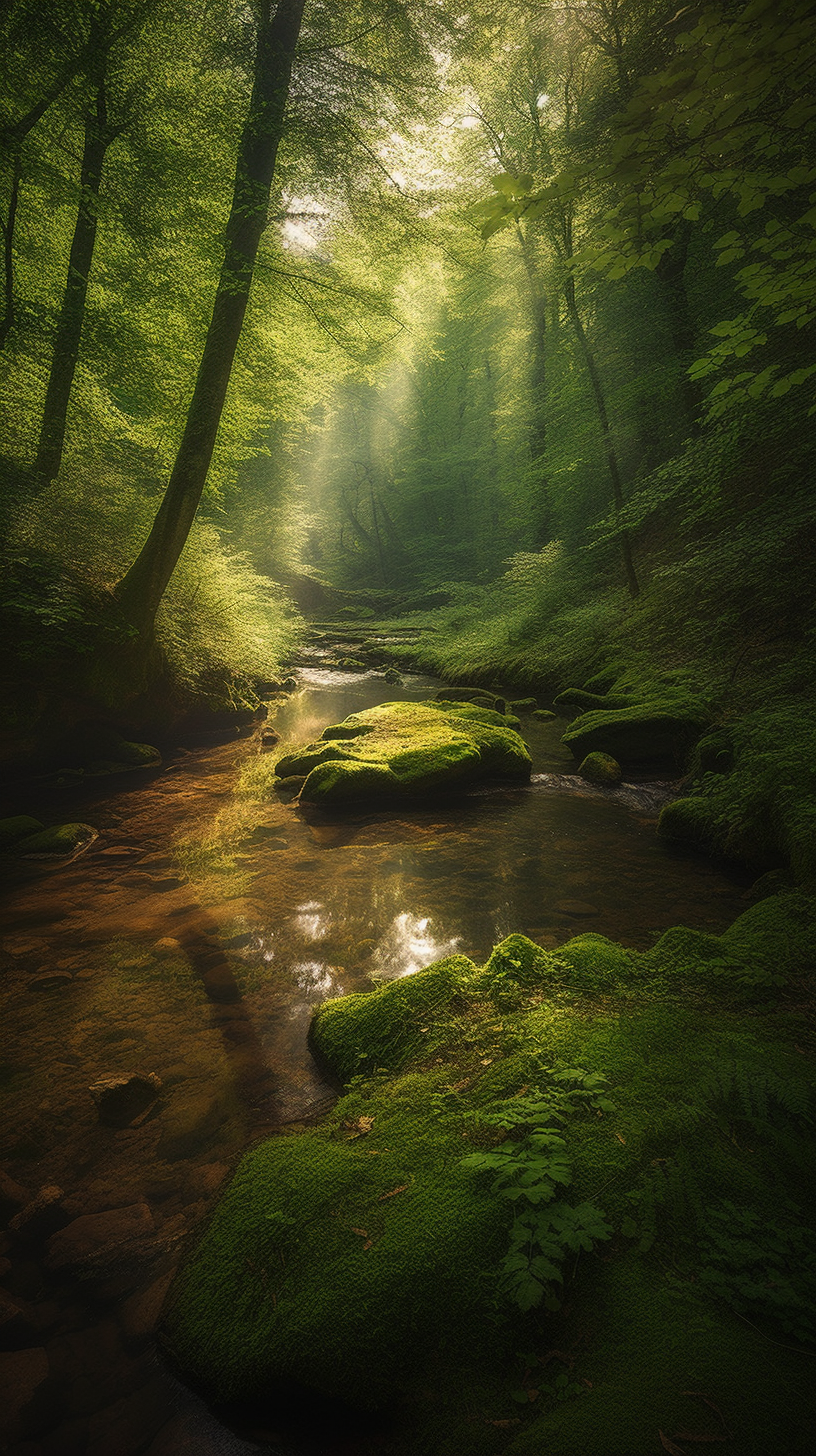 Nature's beauty in Luxembourg: Calm forest scene - 7